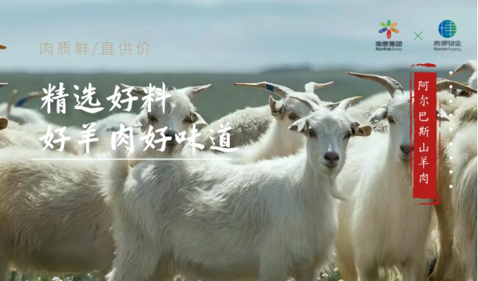 南惠集团 × 南博物业 | 引入阿尔巴斯山羊肉·牧场直供，香到邻居扒门缝！